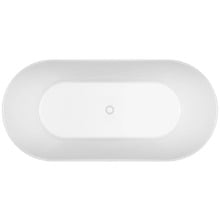 Bronte 1700mm Acrylic Oval Freestanding Bath